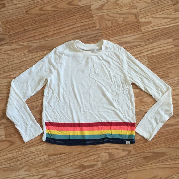 MARINE LAYER RE-SPUN STRIPE L/S CREW SHIRT S M L - Picture 3 of 9